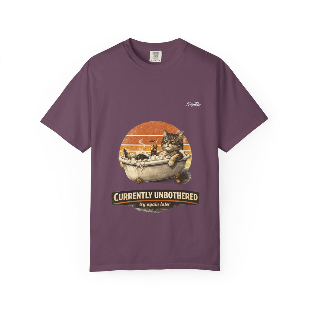 Currently Unbothered Cat Bath T-Shirt
