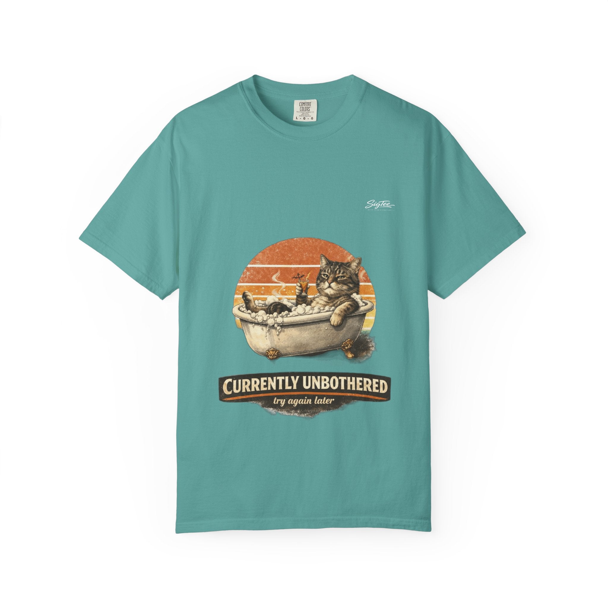 Currently Unbothered Cat Bath T-Shirt
