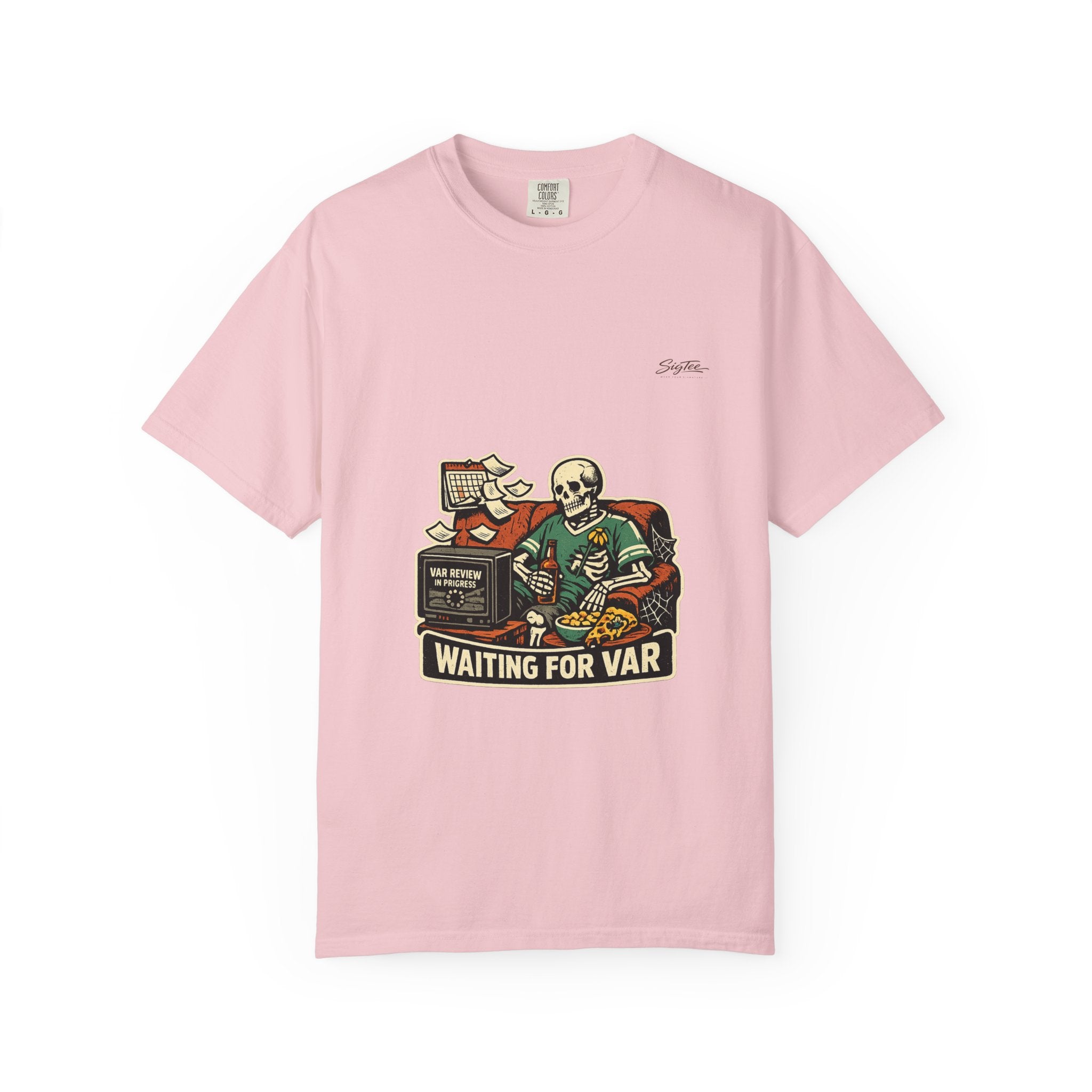 Waiting For VAR Tee