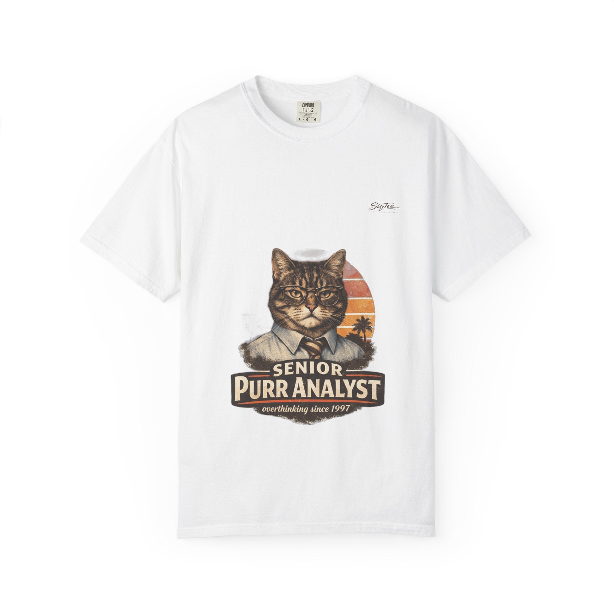 Senior Purr Analyst T-Shirt