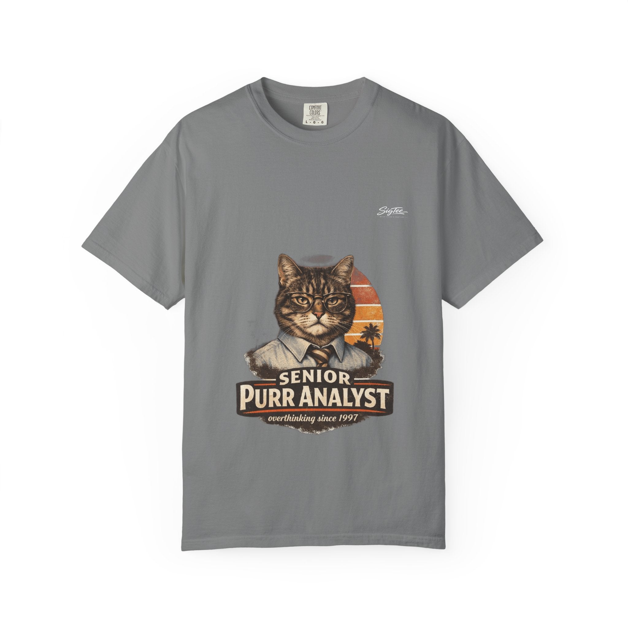 Senior Purr Analyst T-Shirt