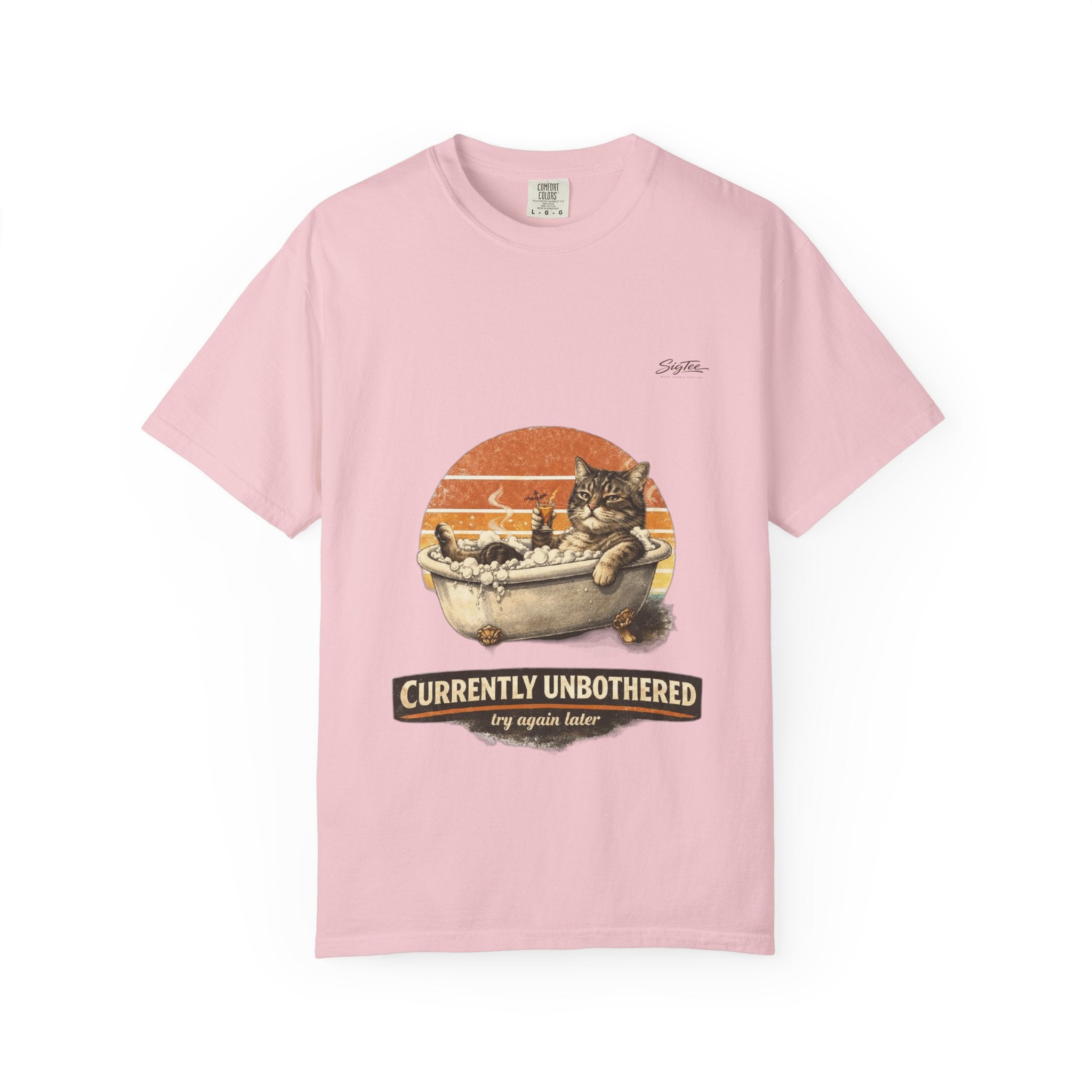 Currently Unbothered Cat Bath T-Shirt