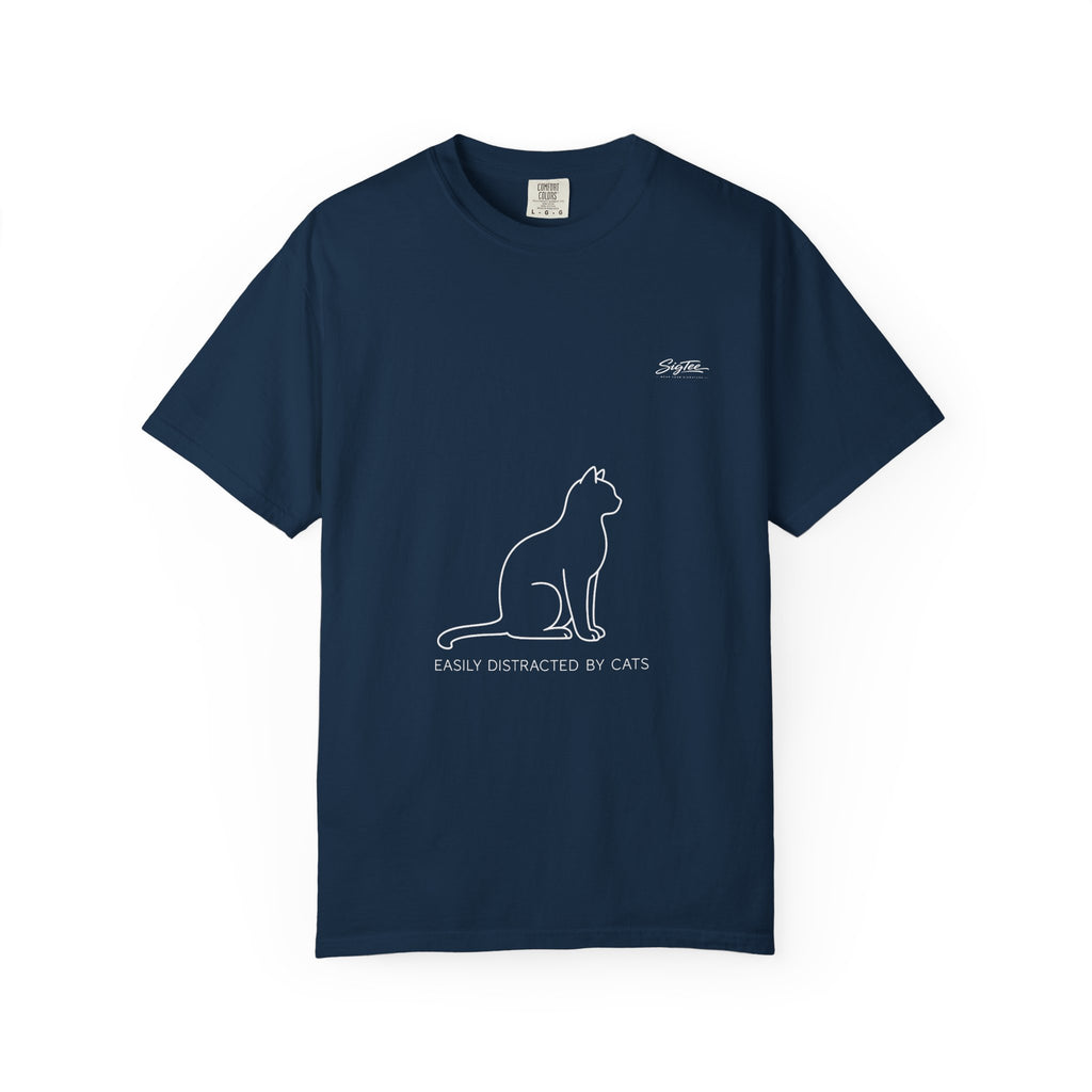 Easily Distracted By Cats Tee
