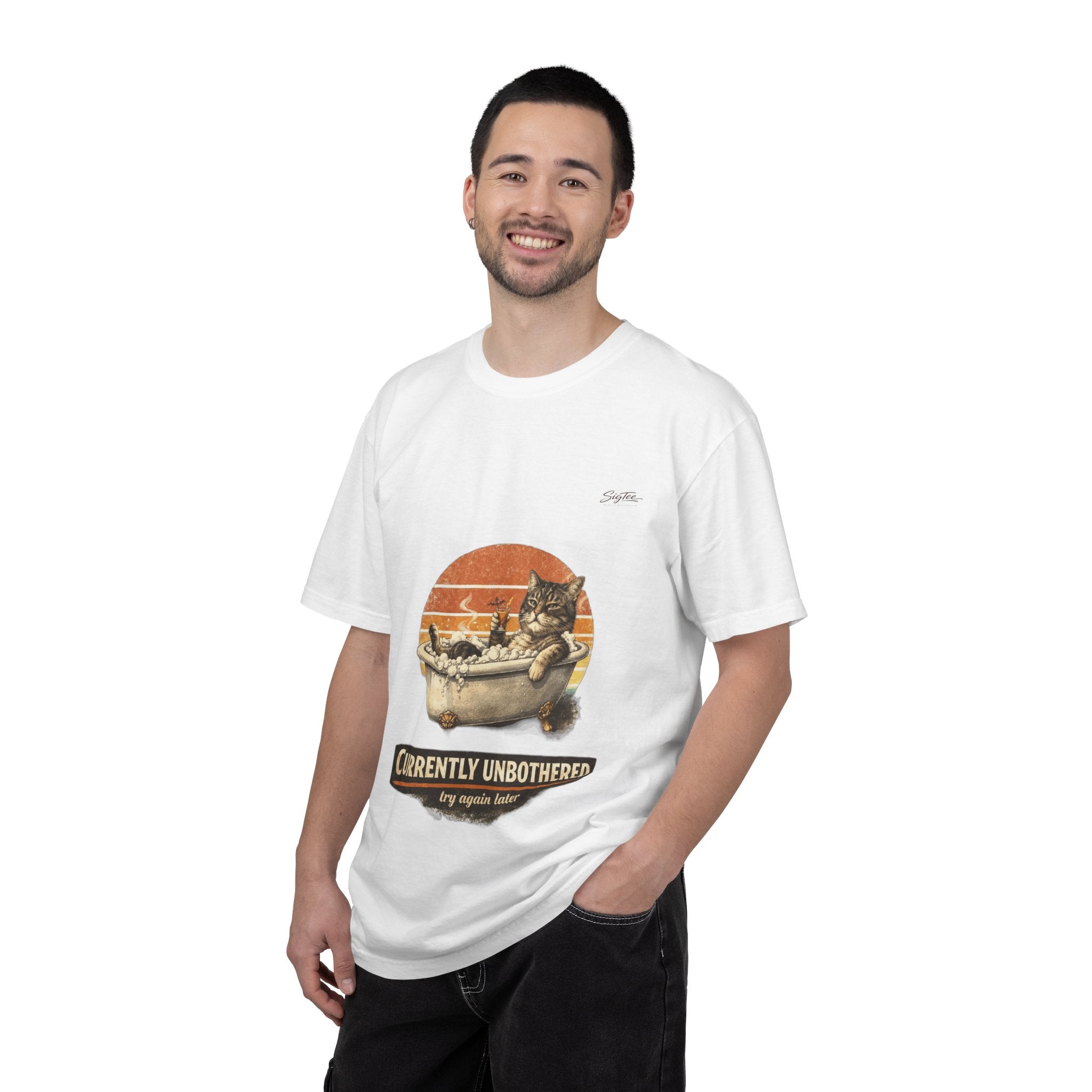 Currently Unbothered Cat Bath T-Shirt