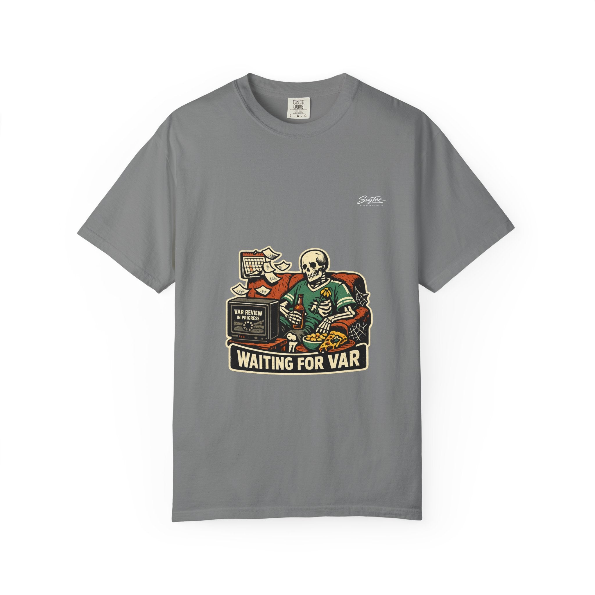 Waiting For VAR Tee