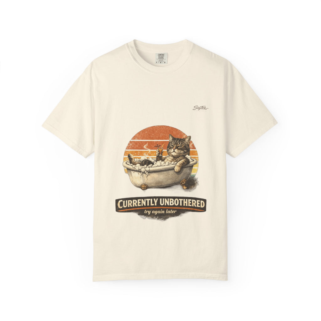 Currently Unbothered Cat Bath T-Shirt