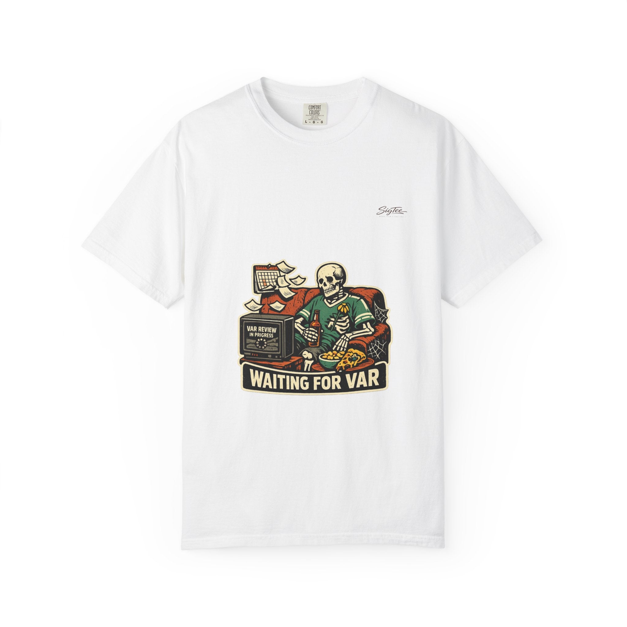 Waiting For VAR Tee