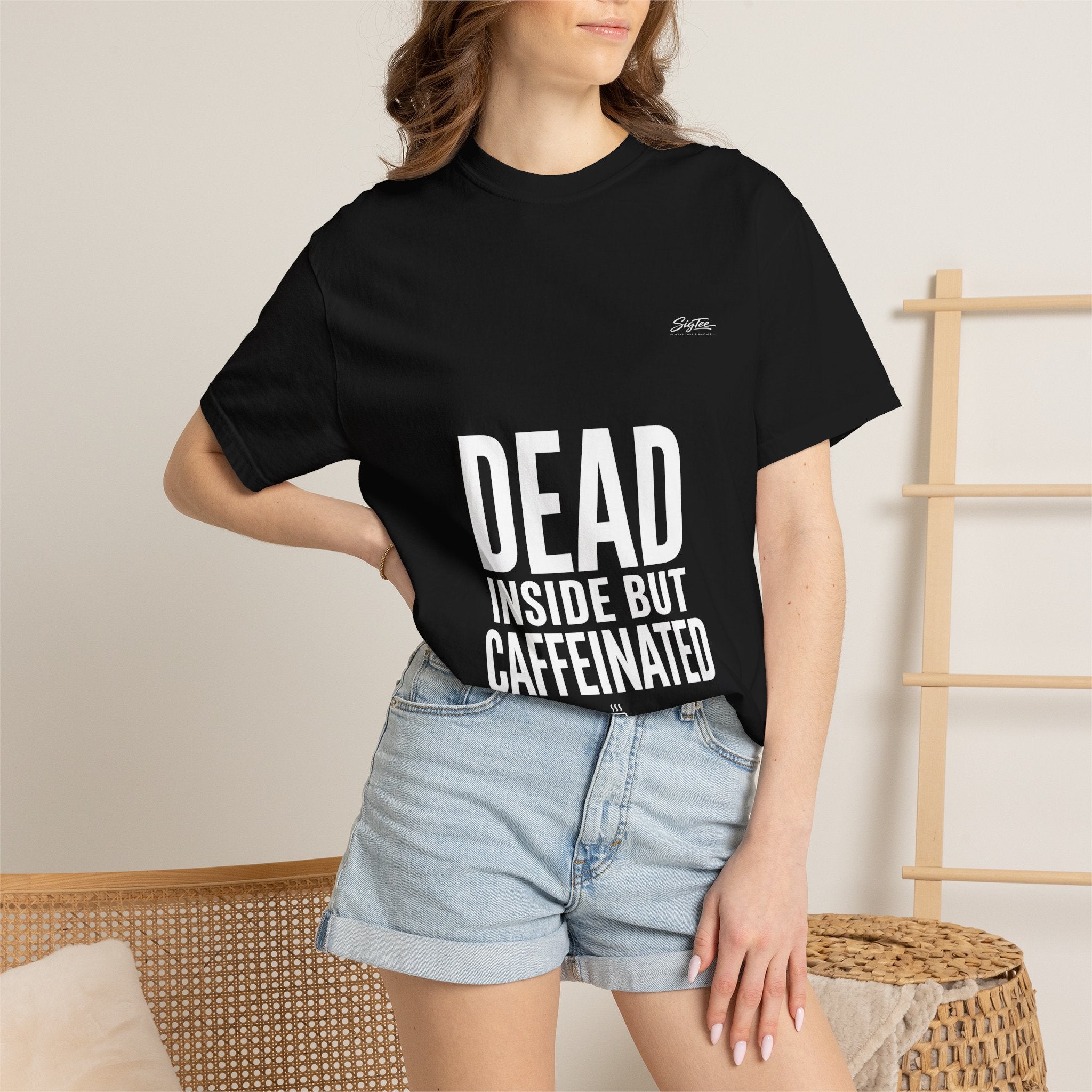 Dead Inside But Caffeinated Tee