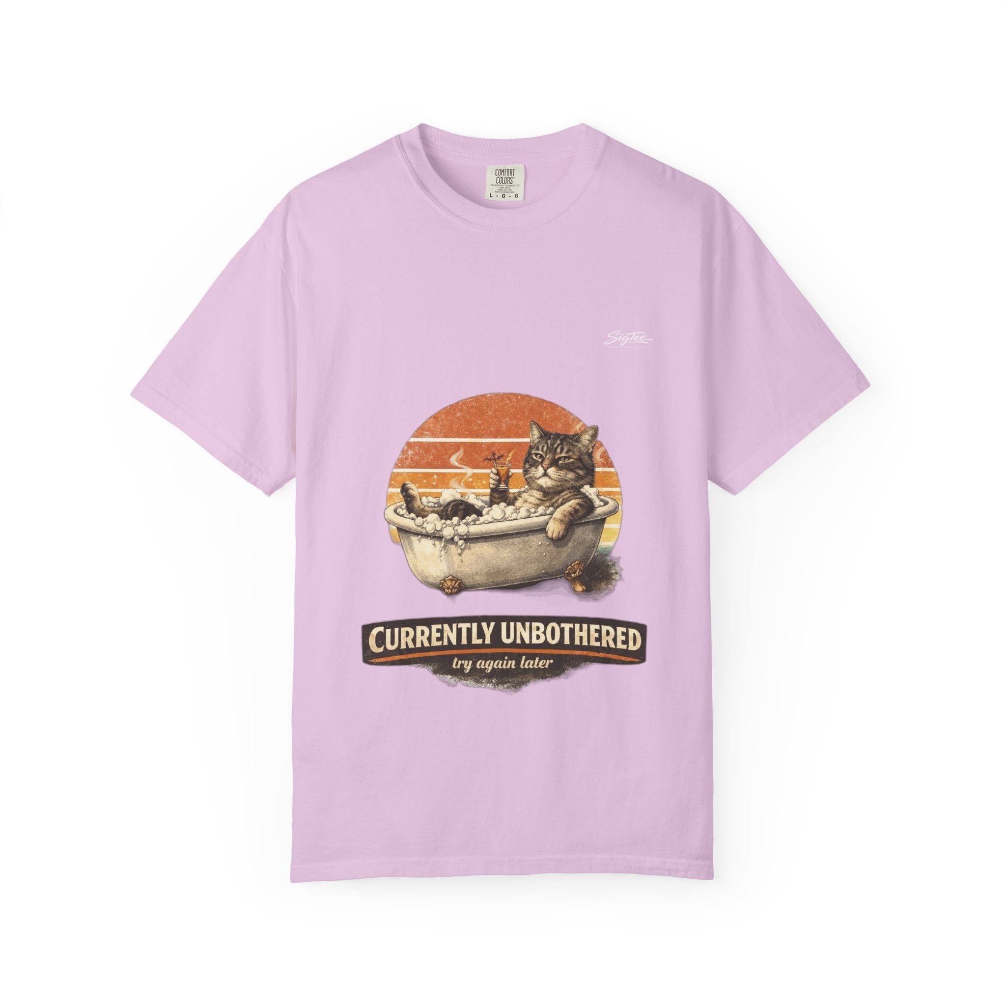 Currently Unbothered Cat Bath T-Shirt