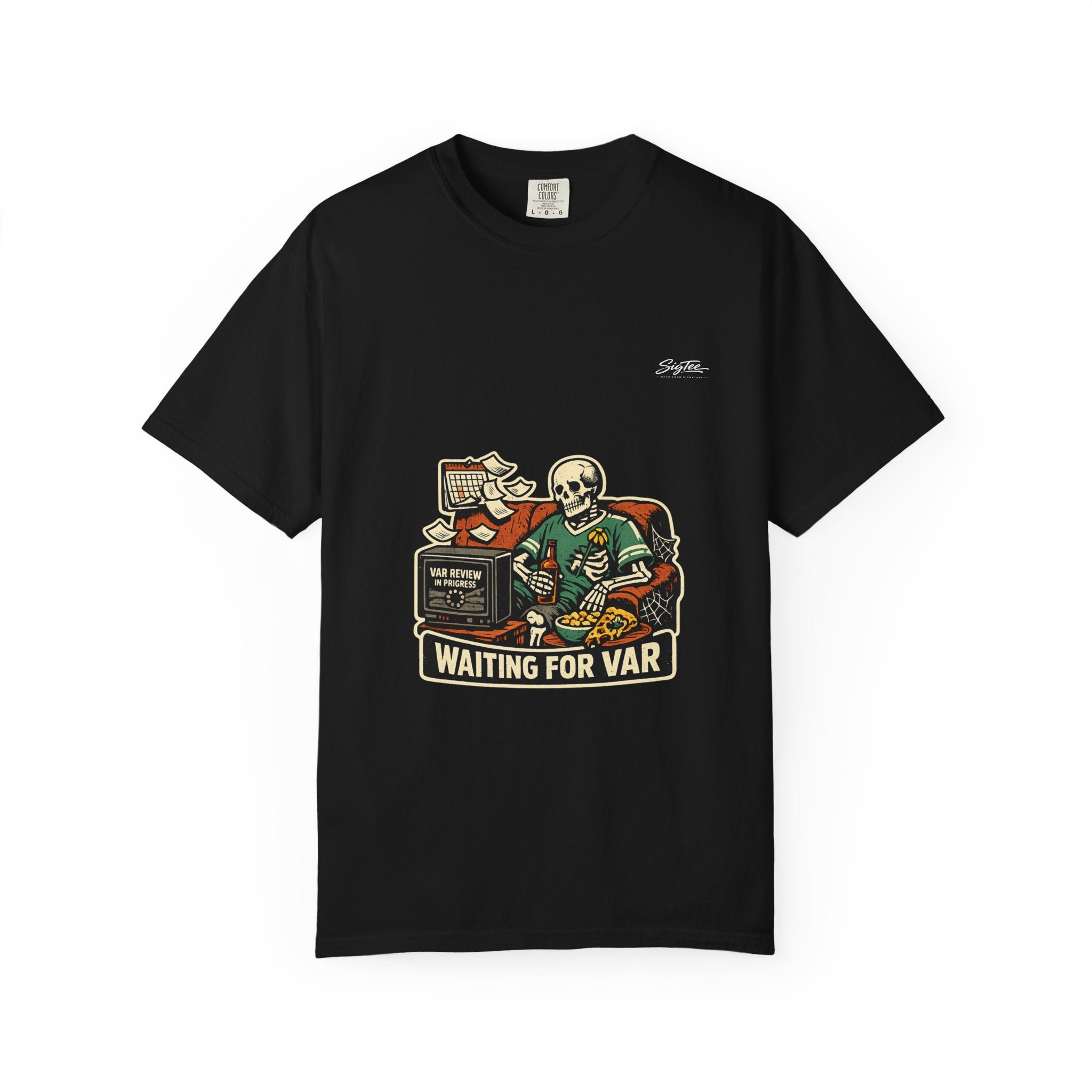 Waiting For VAR Tee
