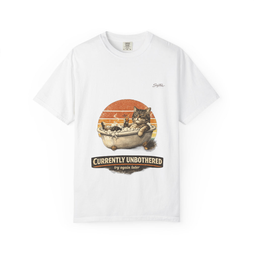 Currently Unbothered Cat Bath T-Shirt